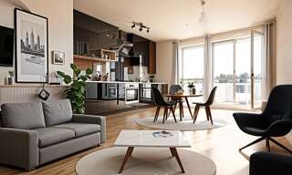 Appartement 3 Pièces 57 m² à vendre à Ecquevilly (78920)