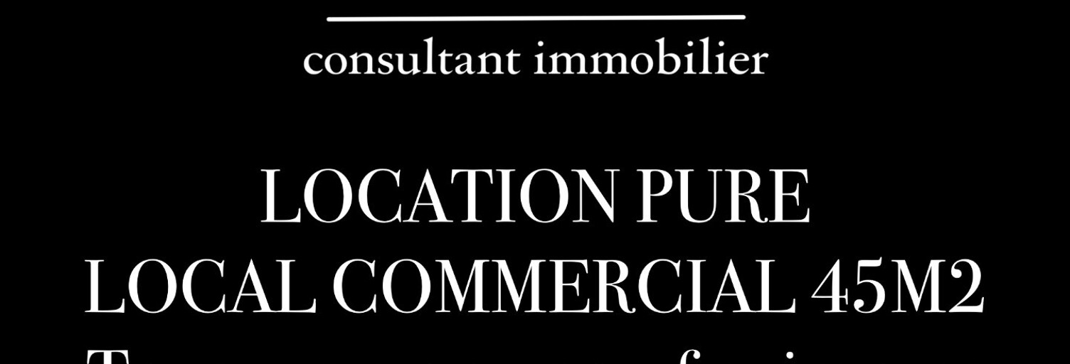 Commerce  45 m² à louer à Nice (06100)