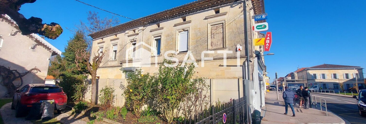 Immeuble  76 m² à vendre à Saint-Denis-de-Pile (33910)