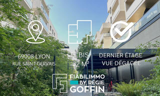 Appartement 1 Pièce 31 m² à vendre à Lyon 8 (69008)