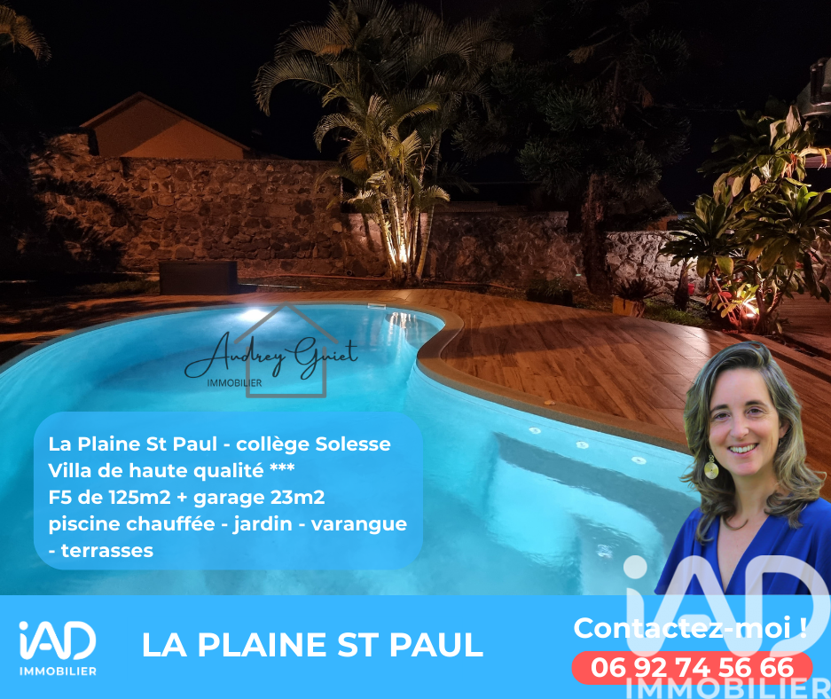 St-Paul - 125m² - 5p. - 4ch.