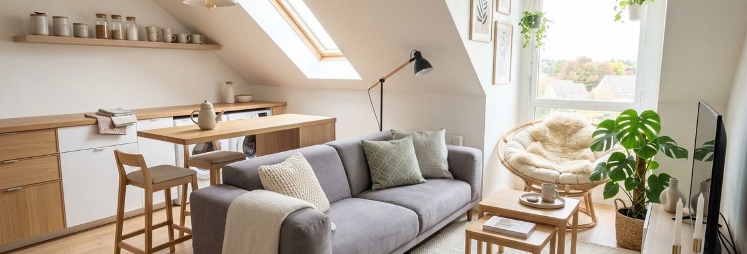 Appartement 2 Pièces 32 m² à vendre à Nouvoitou (35410)