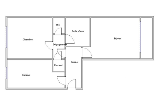 Appartement 2 Pièces 55 m² à vendre à Brunoy (91800)