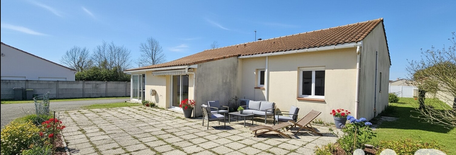 Maison 6 Pièces 135 m² à vendre à Saint-Hilaire-de-Chaléons (44680)