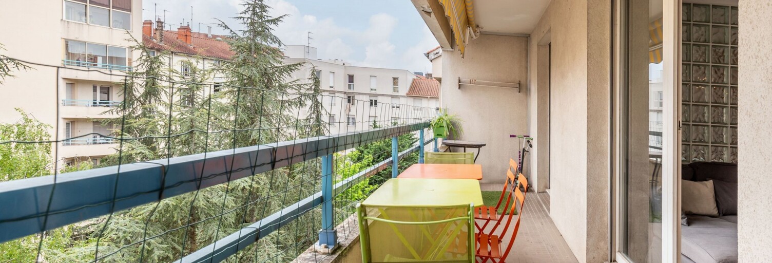 Appartement 4 Pièces 100 m² à vendre à Villeurbanne (69100)