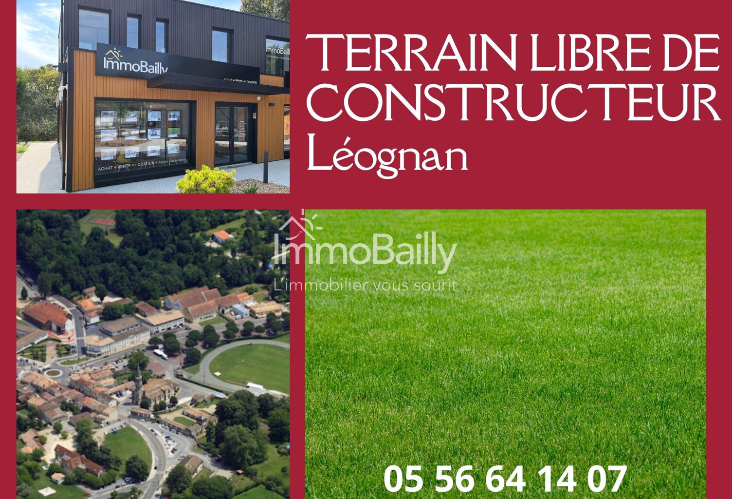 LEOGNAN TERRAIN 410M2 LIBRE CONSTRUCTEUR — photo 1