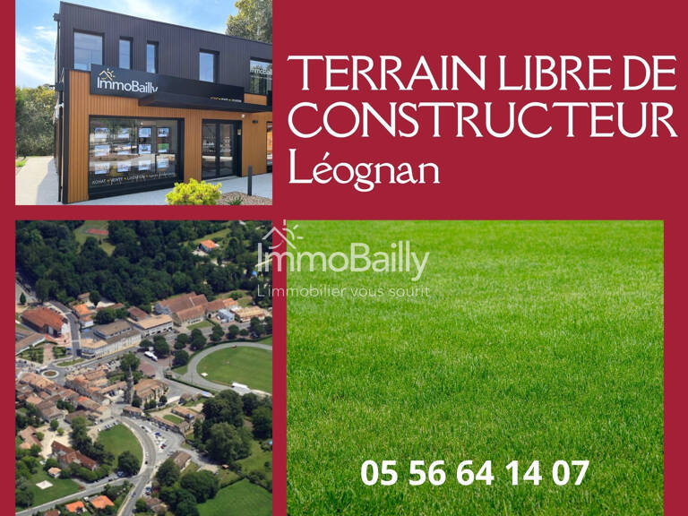 LEOGNAN TERRAIN 410M2 LIBRE CONSTRUCTEUR — photo 1