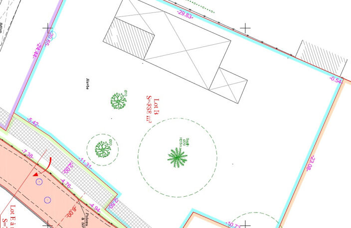 RARE SUR LÉOGNAN   TERRAIN À BÂTIR 890 m2 AVEC FORT POTENTIE — photo 2