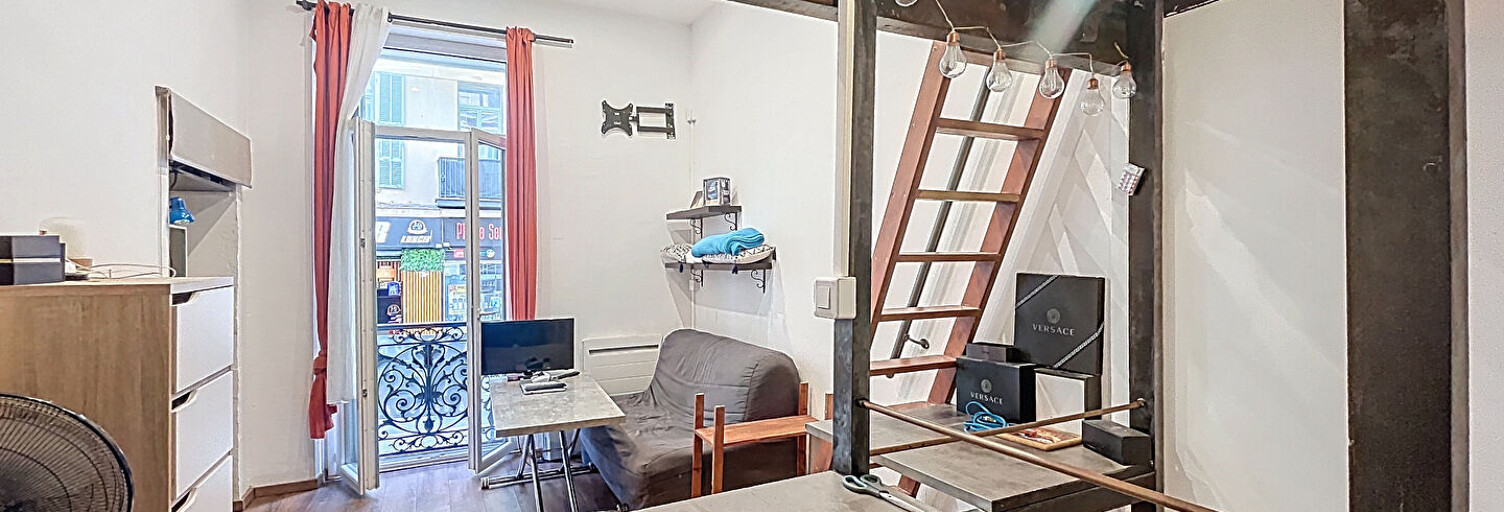 Appartement 1 Pièce 26 m² à vendre à Nice (06000)