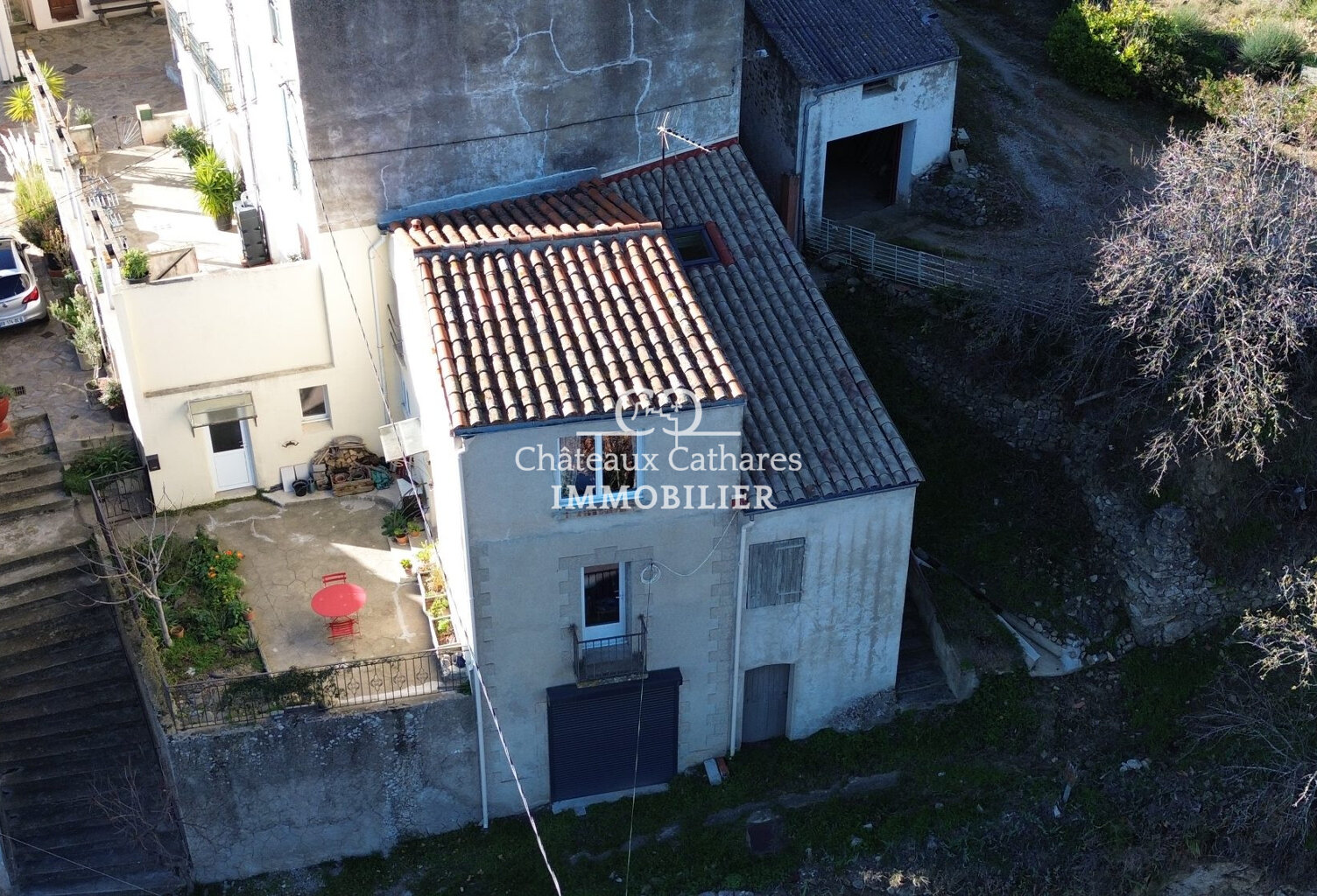Maison de caractère 60m² + terrasse 35m² - Ansignan (66220) — photo 1