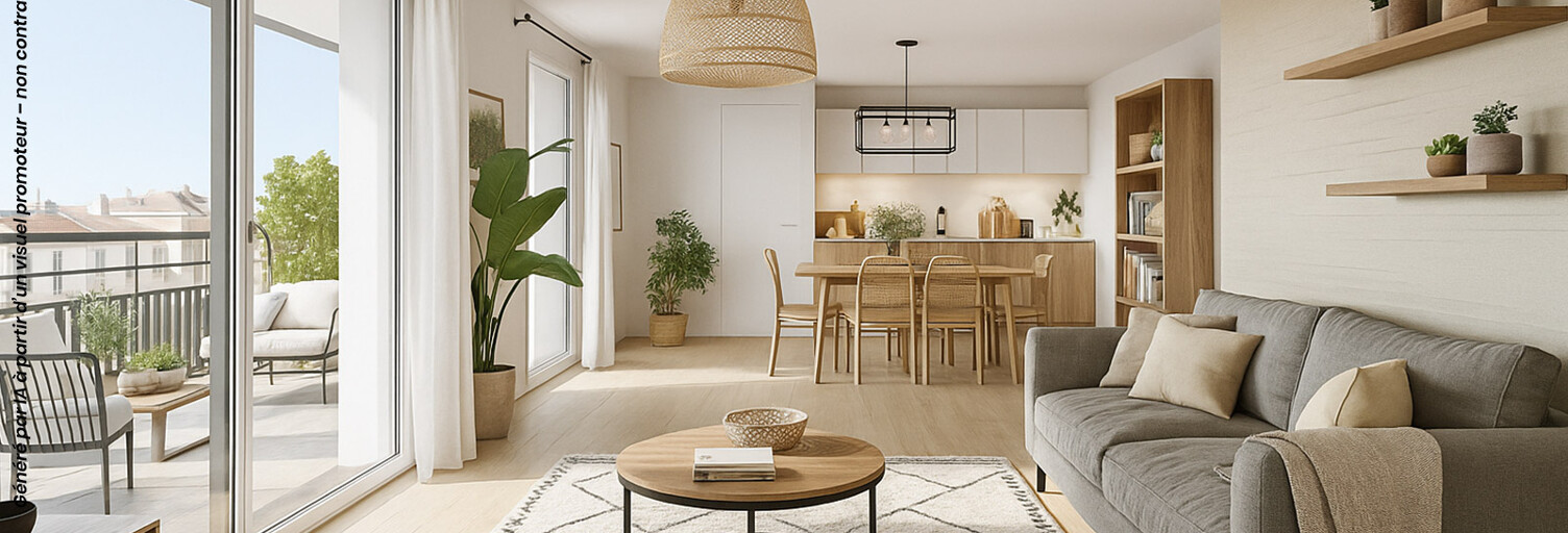 Appartement neuf T1, T2 Pièce 25 à 40 m² à vendre à Melun (77000)