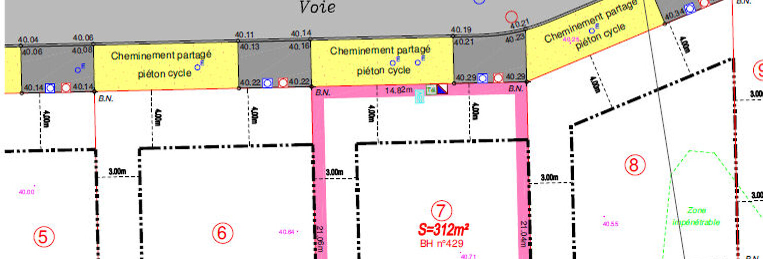 Terrain  311 m² à vendre à Belin-Béliet (33830)