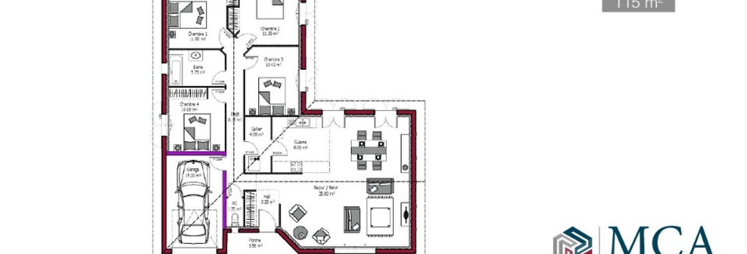 Maison 4 Pièces 100 m² à vendre à Anglet (64600)