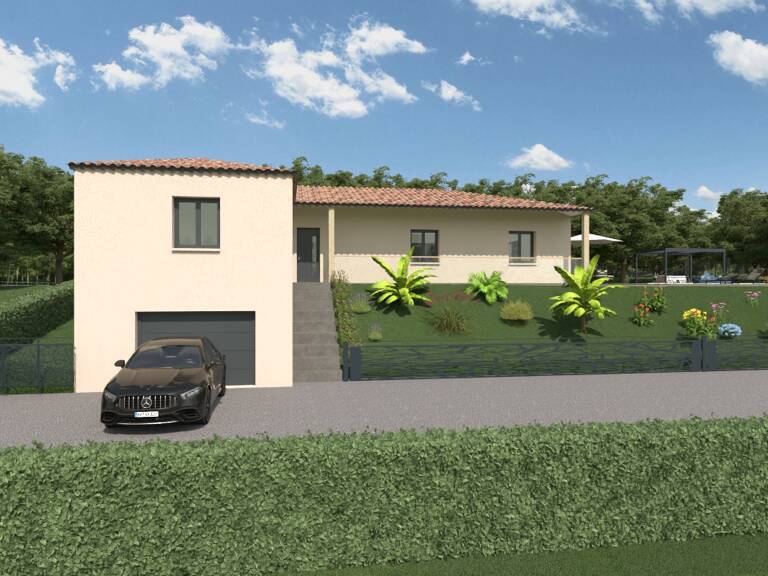 À vendre :  Maison Neuve + Terrain à Montoison – 4 Chambres – 136 m² habitables + Sous-sol — photo 1