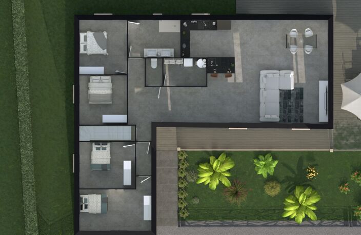 À vendre :  Maison Neuve + Terrain à Montoison – 4 Chambres – 136 m² habitables + Sous-sol — photo 3
