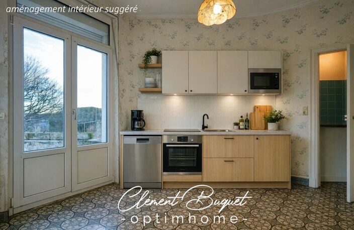 Maison de famille au Nouvion   Parquets anciens, grenier à aménager et gros potentiel   — photo 2