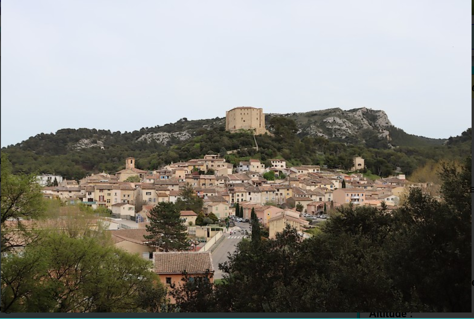 Terrain  à vendre Meyrargues 13650
