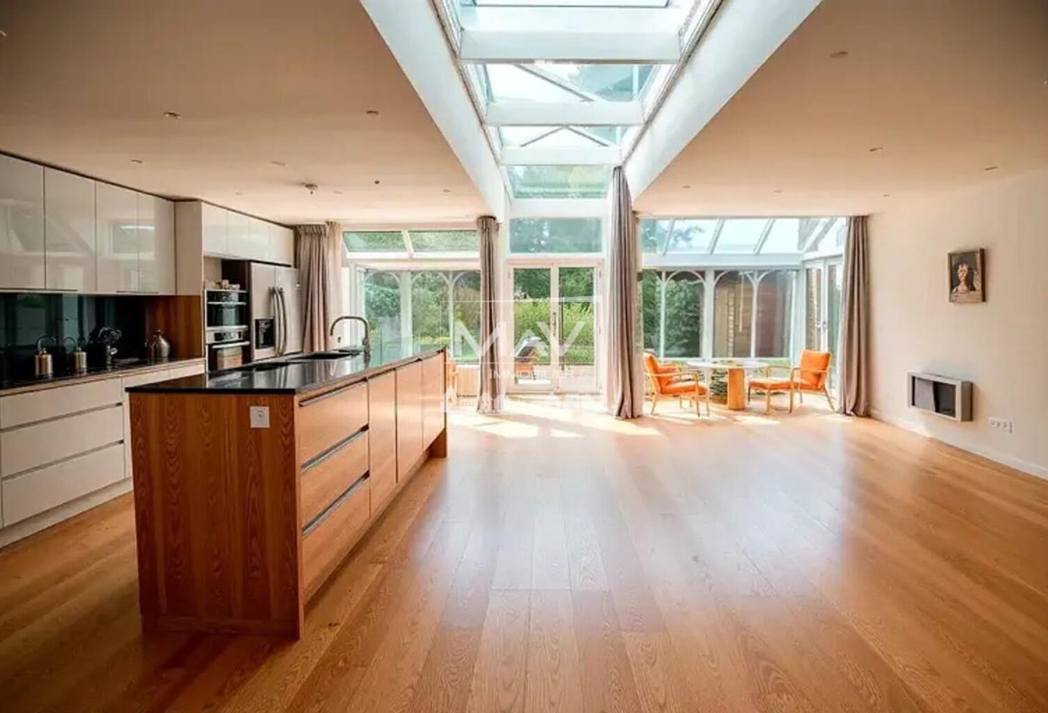 Superbe duplex avec jardin av. Foch — photo 1
