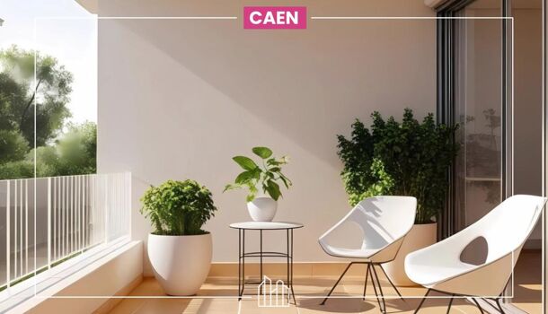 Appartement 3 pièces  à vendre Caen 14000