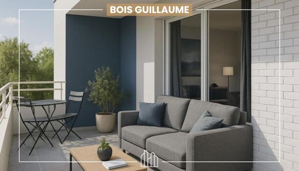 Appartement 3 pièces  à vendre Bois-Guillaume 76230
