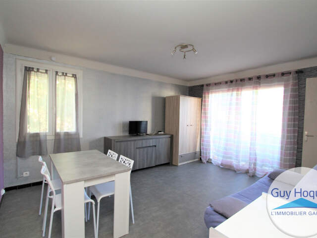 A louer - Studio meublé à l'année - Canet en Roussillon + parking — photo du bien