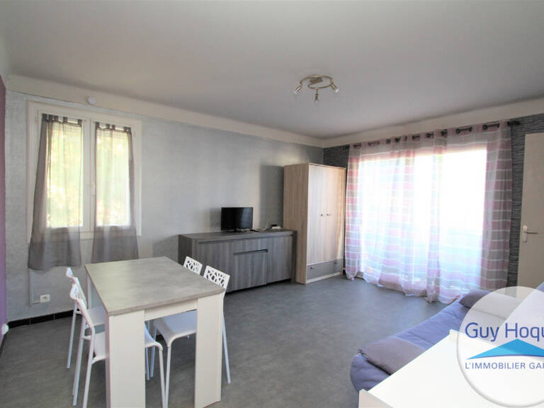 A louer - Studio meublé à l'année - Canet en Roussillon + parking — photo 1