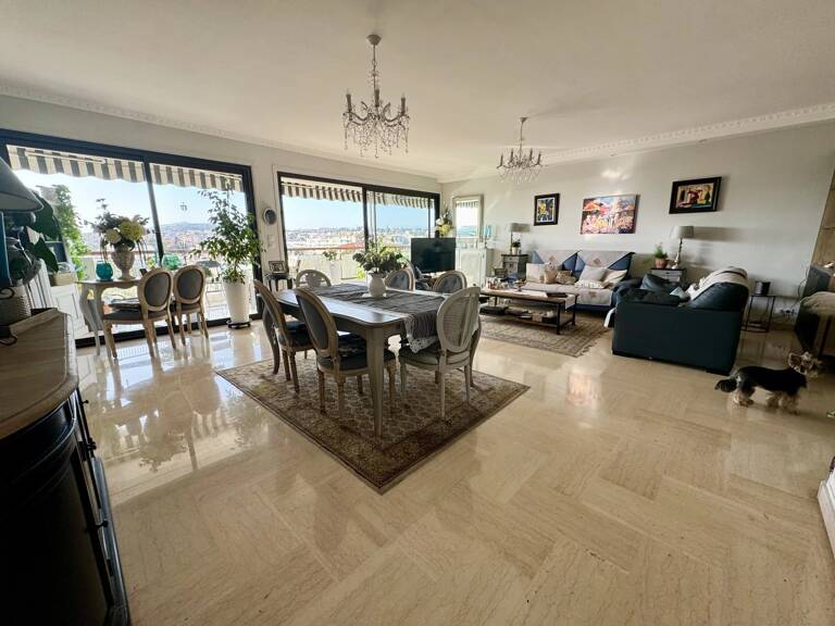 Cannes   3 pièces vue mer proche centre avec garage — photo 1