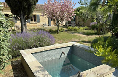 UZES PONT DU GARD : Maison de charme de plain pied avec pisc — photo du bien