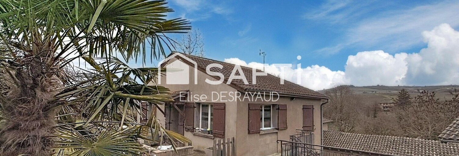 Maison 5 Pièces 120 m² à vendre à Leynes (71570)