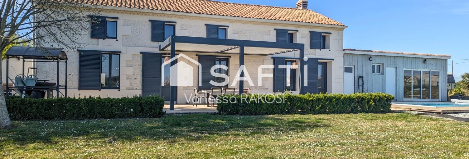 Maison 8 Pièces 265 m² à vendre à Meschers-sur-Gironde (17132)