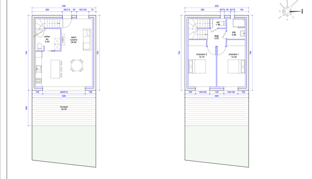 Villa / Maison 3 pièces  à vendre Saint-Cyprien-Plage 66750