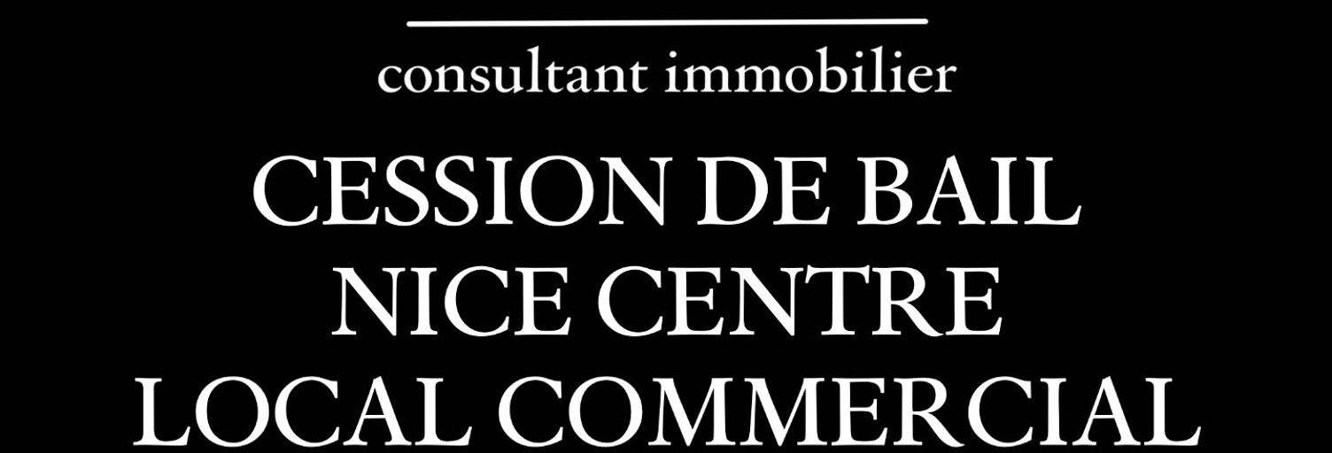 Commerce  56 m² à vendre à Nice (06000)