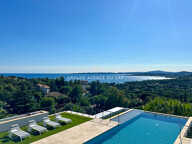 LES ISSAMBRES VILLA LUXUEUSE VUE MER PANORAMIQUE 7 CHAMBRES AVEC GARAGE 4  VOITURES PISCINE INTÉRIEURE ET EXTÉRIEURE — photo 3