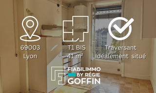 Appartement 1 Pièce 41 m² à vendre à Lyon 3 (69003)