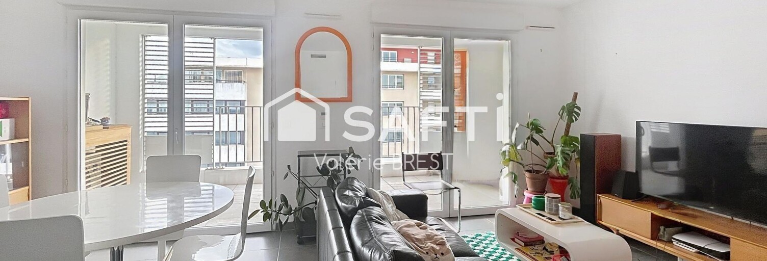 Appartement 3 Pièces 60 m² à vendre à Marseille 8 (13008)