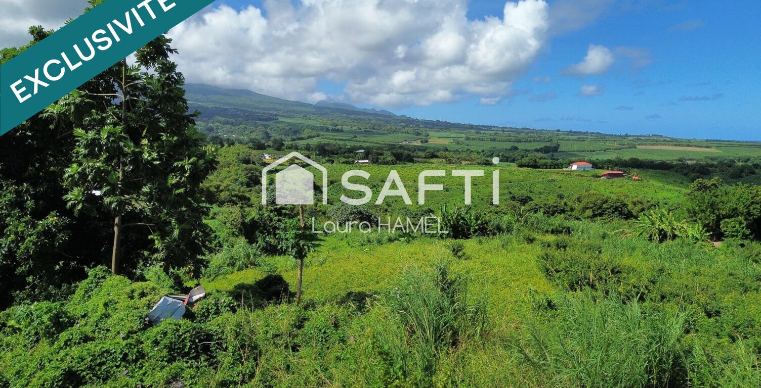 Grand terrain constructible, une vue mer, quartier Bon Repos. — photo 1