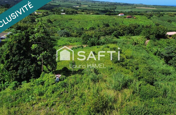 Grand terrain constructible, une vue mer, quartier Bon Repos. — photo 3