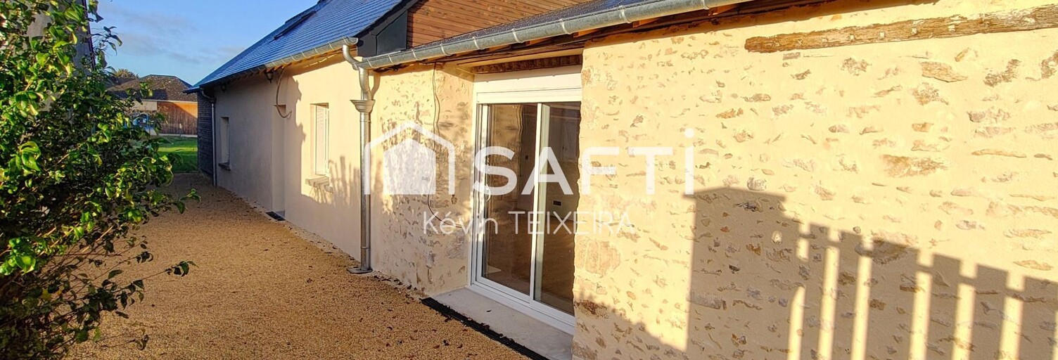 Maison 5 Pièces 85 m² à vendre à Bazouges Cré sur Loir (72200)