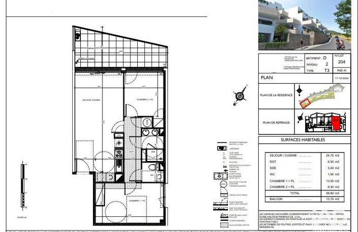 Vente Appartement 3 pièces — photo 4