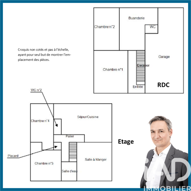 Maison 6 pièces 160300 €