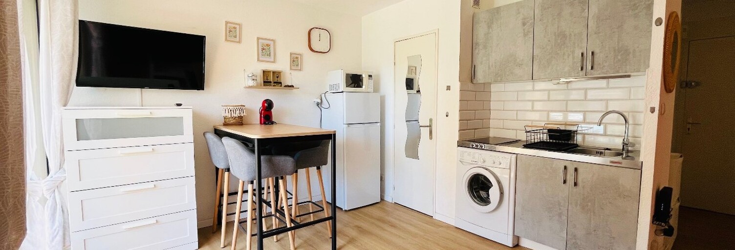 Appartement 1 Pièce 22 m² à louer à Valras-Plage (34350)