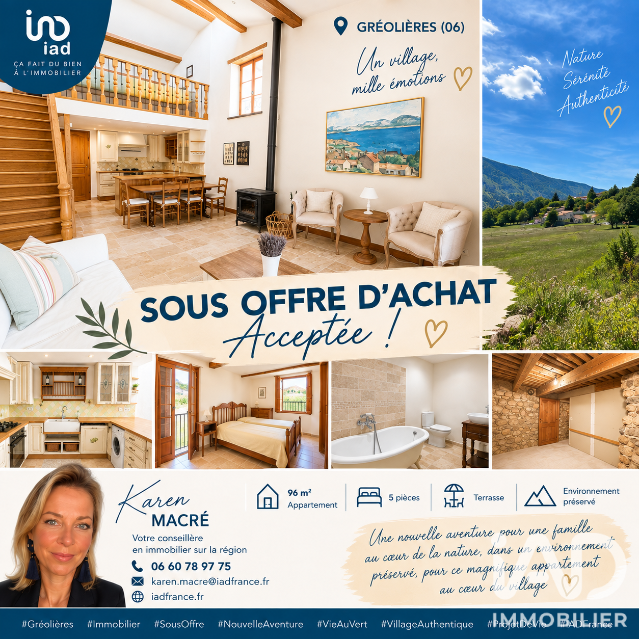 Agence immobilière de I@D FRANCE