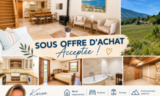 Appartement 4 Pièces 95 m² à vendre à Gréolières (06620)