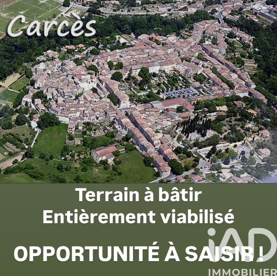 Carces - 1500m²