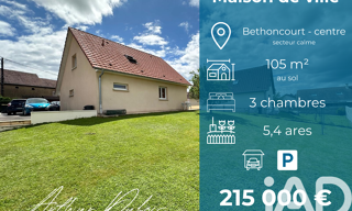 Maison 5 Pièces 105 m² à vendre à Bethoncourt (25200)