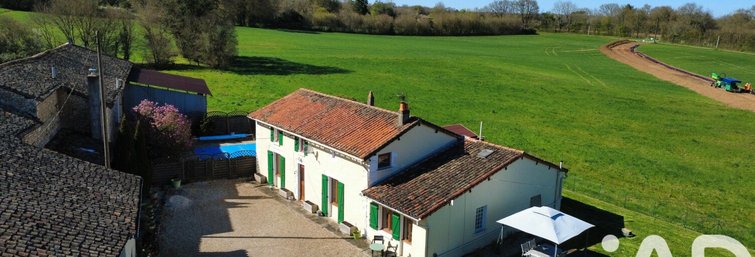 Maison 6 Pièces 166 m² à vendre à Sauzé-entre-Bois (79190)