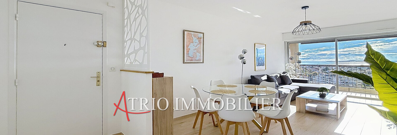 Appartement 3 Pièces 65 m² à vendre à Cagnes-sur-Mer (06800)