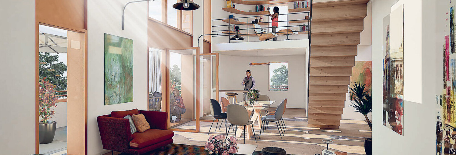 Appartement neuf T1, T2, T3, T4, T5 Pièce 31 à 116 m² à vendre à Vitry-sur-Seine (94400)