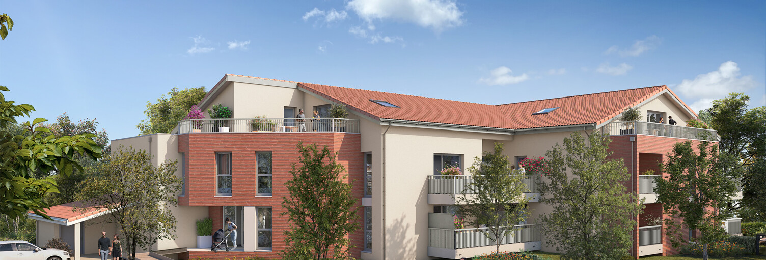 Appartement neuf T1, T2 Pièce 28 à 40 m² à vendre à Lacroix-Falgarde (31120)