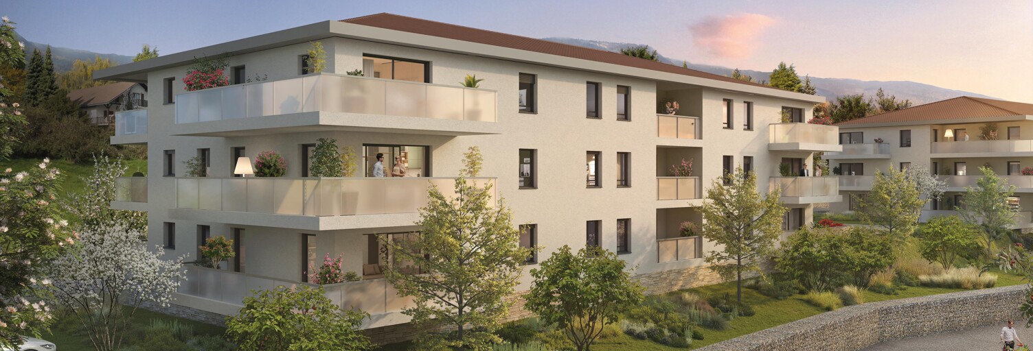 Appartement neuf T2, T3, T4 Pièce 42 à 96 m² à vendre à Thoiry (01710)